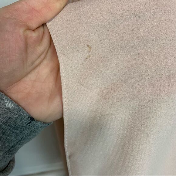 Show Me Your MuMu Blush Amanda Maxi Bridesmaid, formal Long Gown Size XS B14 - Picture 7 of 8